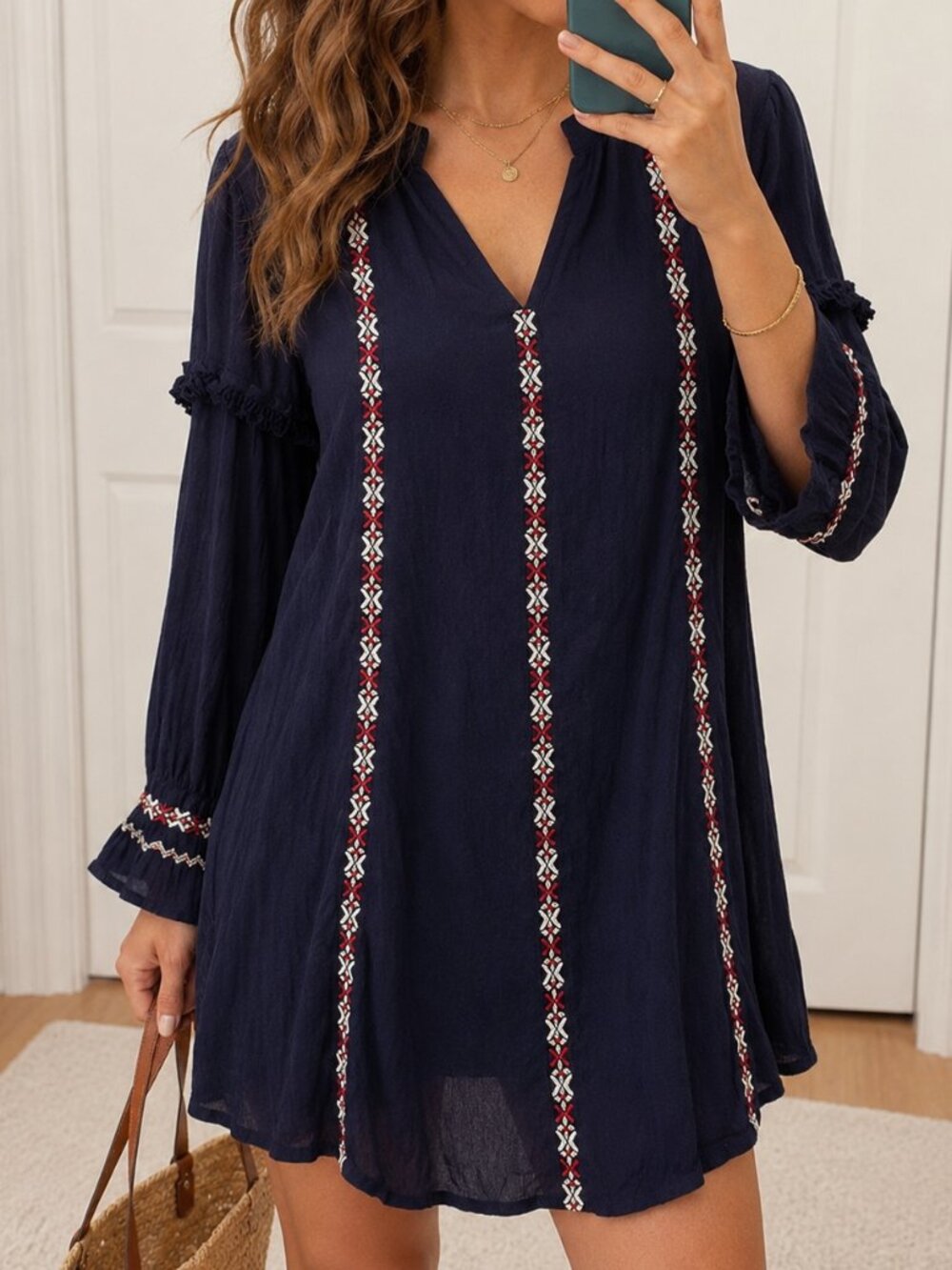 Tularosa Arabella Tunic Shirt dress cover up Size Small from Revolve USA